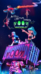 M00m World Launch: The New Digital Frontier in Cozy Cyberpunk Mobile MMOs